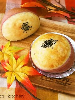 30分で完成!?不思議パンの焼き芋パン-レシピのメイン写真