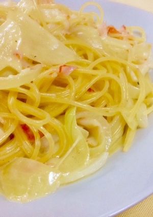 ✿カップスープで簡単クリームパスタ✿-レシピのメイン写真