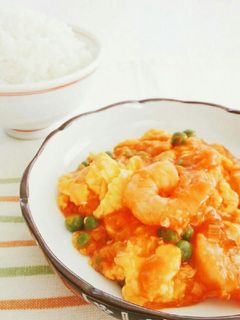 ふわふわたまご海老チリ-レシピのメイン写真