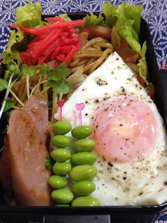 お弁当61★2016.9.8〔焼きそば〕-レシピのメイン写真