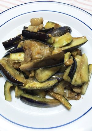 茄子の肉味噌焼き-レシピのメイン写真