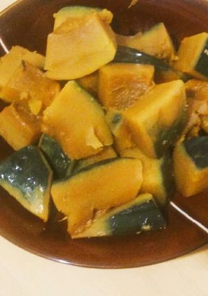 レンチンで簡単★南瓜の煮物-レシピのメイン写真