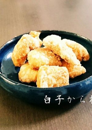 秋鮭の白子から揚げ(^^)-レシピのメイン写真