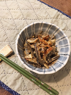煮干しと竹輪のささっときんぴら♪-レシピのメイン写真