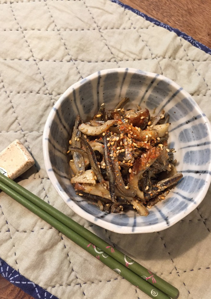煮干しと竹輪のささっときんぴら♪-レシピのメイン写真