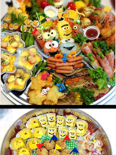 運動会♡お弁当♡キャラ弁♡ハロウィン-レシピのメイン写真