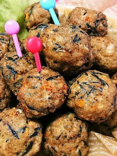 ひじきと豆腐とひき肉の落とし揚げ-レシピのメイン写真