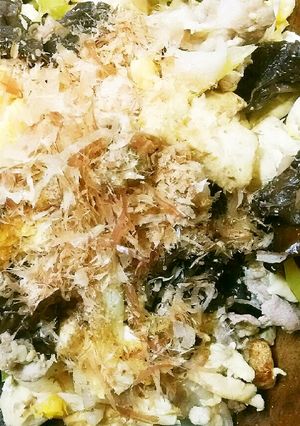 簡単！豚肉と木耳DEふわふわチャンプル♪-レシピのメイン写真