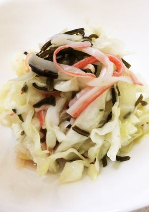 キャベツと塩昆布の和えもの-レシピのメイン写真