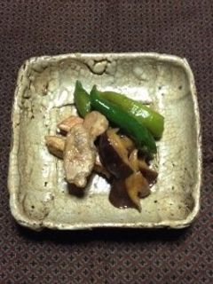 万願寺とうがらしと豚肉の炒め煮-レシピのメイン写真