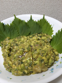 鯛とアボカドのなめろう風-レシピのメイン写真