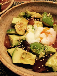 簡単☆マグロアボカド丼(*´∀`*)-レシピのメイン写真