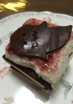 スライス生チョコの食パンケーキ-レシピのメイン写真