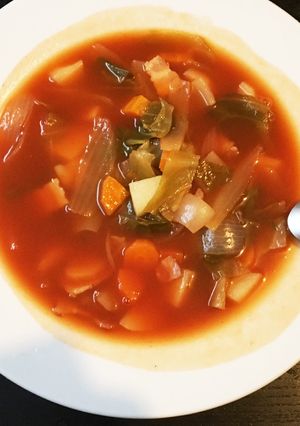 野菜を摂りたいときに！かんたんスープ♡-レシピのメイン写真