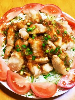 鶏むね肉の柔らか竜田揚げおろしポン酢-レシピのメイン写真