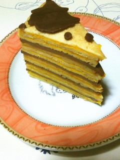 チョコとかぼちゃのミルクレープ-レシピのメイン写真