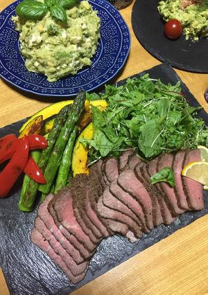 湯煎で失敗なし！簡単ローストビーフ-レシピのメイン写真