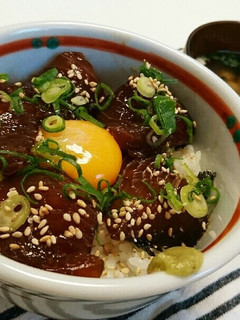 まぐろの漬け丼-レシピのメイン写真