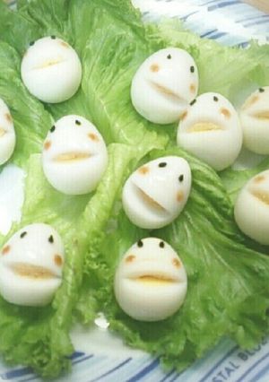 うずらの卵を可愛く変身！-レシピのメイン写真