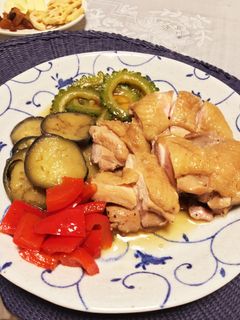 ゴーヤと鶏胸肉のお酢煮-レシピのメイン写真