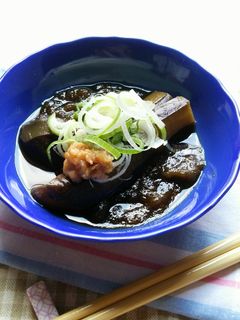 なすととろろ昆布の梅びたし-レシピのメイン写真