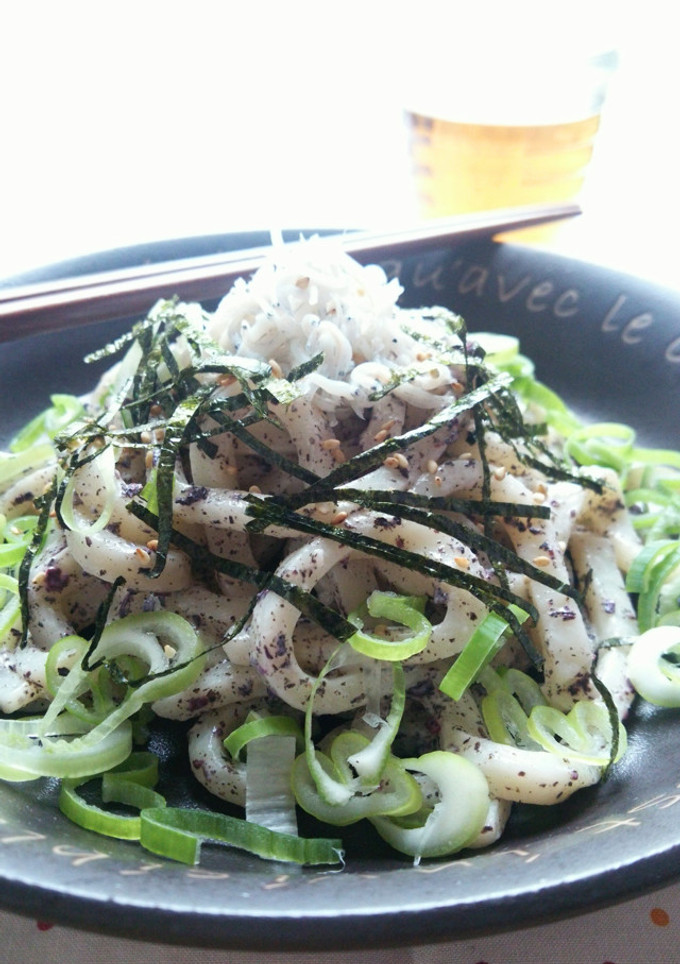 釜揚げうどん☆ゆかりしらすのせ-レシピのメイン写真