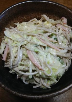 簡単なのに美味しいそばサラダ-レシピのメイン写真
