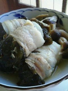 ワカメいっぱい 豚肉巻き-レシピのメイン写真