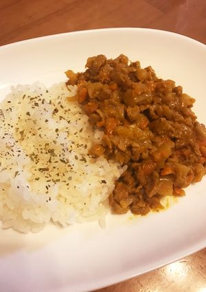 挽肉なし！めっちゃヘルシーなキーマカレー-レシピのメイン写真