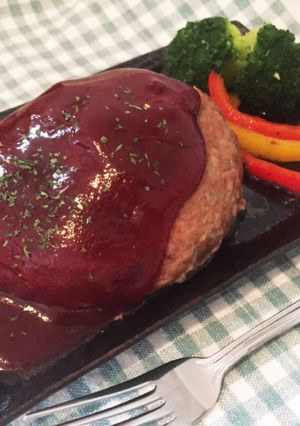 分かりやすく ふっくらハンバーグ。oO-レシピのメイン写真