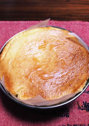 ほんのりカボス香るベークドチーズケーキ-レシピのメイン写真