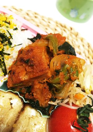 昨日の残りのカツで！簡単ケチャップ炒め-レシピのメイン写真