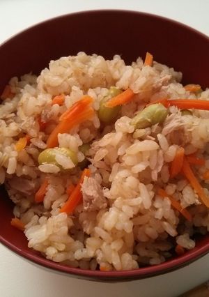 ツナと野菜の彩りご飯-レシピのメイン写真