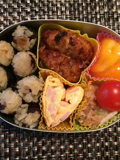 味付け不要!ハム&チーズの♡型の卵焼き-レシピのメイン写真