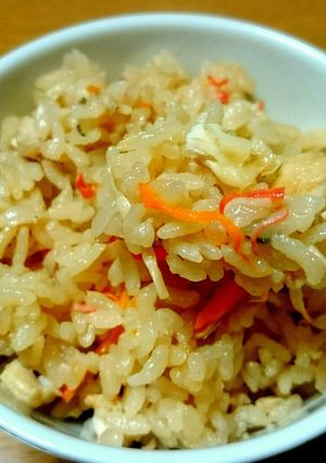 手羽元で簡単炊き込みご飯❁-レシピのメイン写真