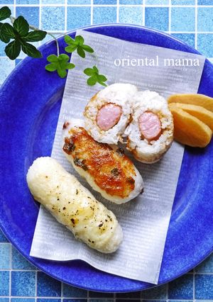 マイブーム！シャウエッセンの焼きおにぎり-レシピのメイン写真