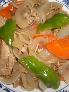 豚肉と野菜の甘酢炒め-レシピのメイン写真