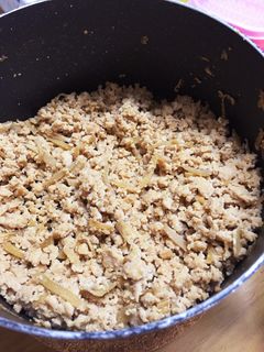 生姜たっぷり!鶏そぼろ-レシピのメイン写真