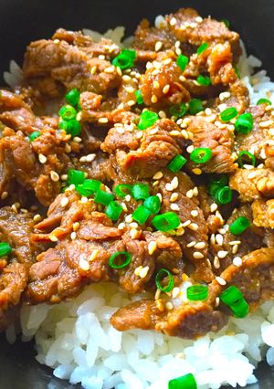 ご飯がいくらでも食べられる☆牛しぐれ煮丼-レシピのメイン写真