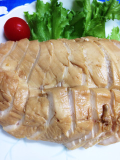 サラダチキン♪我が家のわさび醤油味-レシピのメイン写真