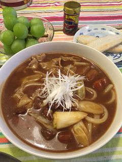 簡単!レトルトを使ってカレーうどん-レシピのメイン写真