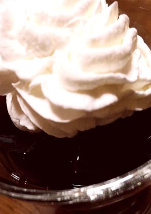 ホイップマリーム乗せコーヒーゼリー-レシピのメイン写真