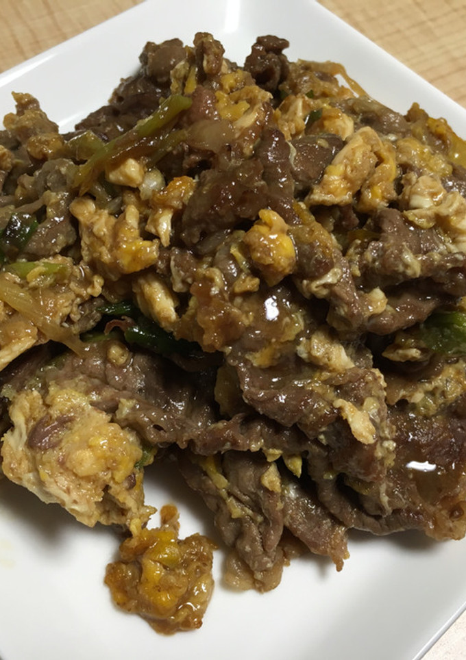 牛肉のすき焼き風-レシピのメイン写真