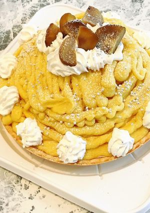 モンブランタルト-レシピのメイン写真