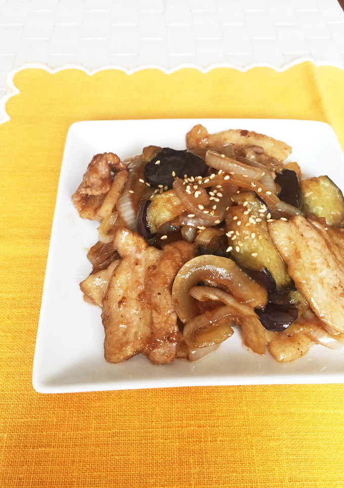 豚肉と茄子のしょうが焼き。お弁当にも。-レシピのメイン写真