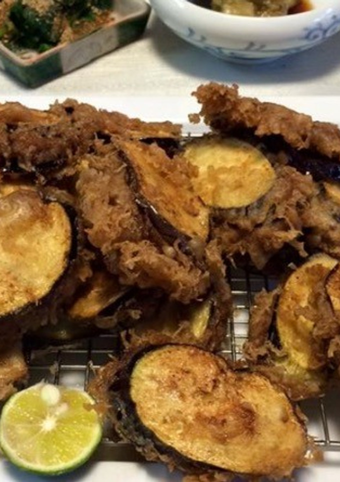 ナスの挟み揚げ-レシピのメイン写真