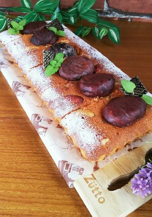 栗とナッツのアーモンドケーキ-レシピのメイン写真