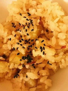 ホクホクのさつまいもご飯-レシピのメイン写真