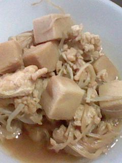 高野豆腐のそぼろ煮-レシピのメイン写真