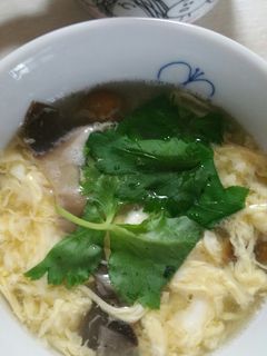 自家製生姜きのこのかきたまスープ-レシピのメイン写真